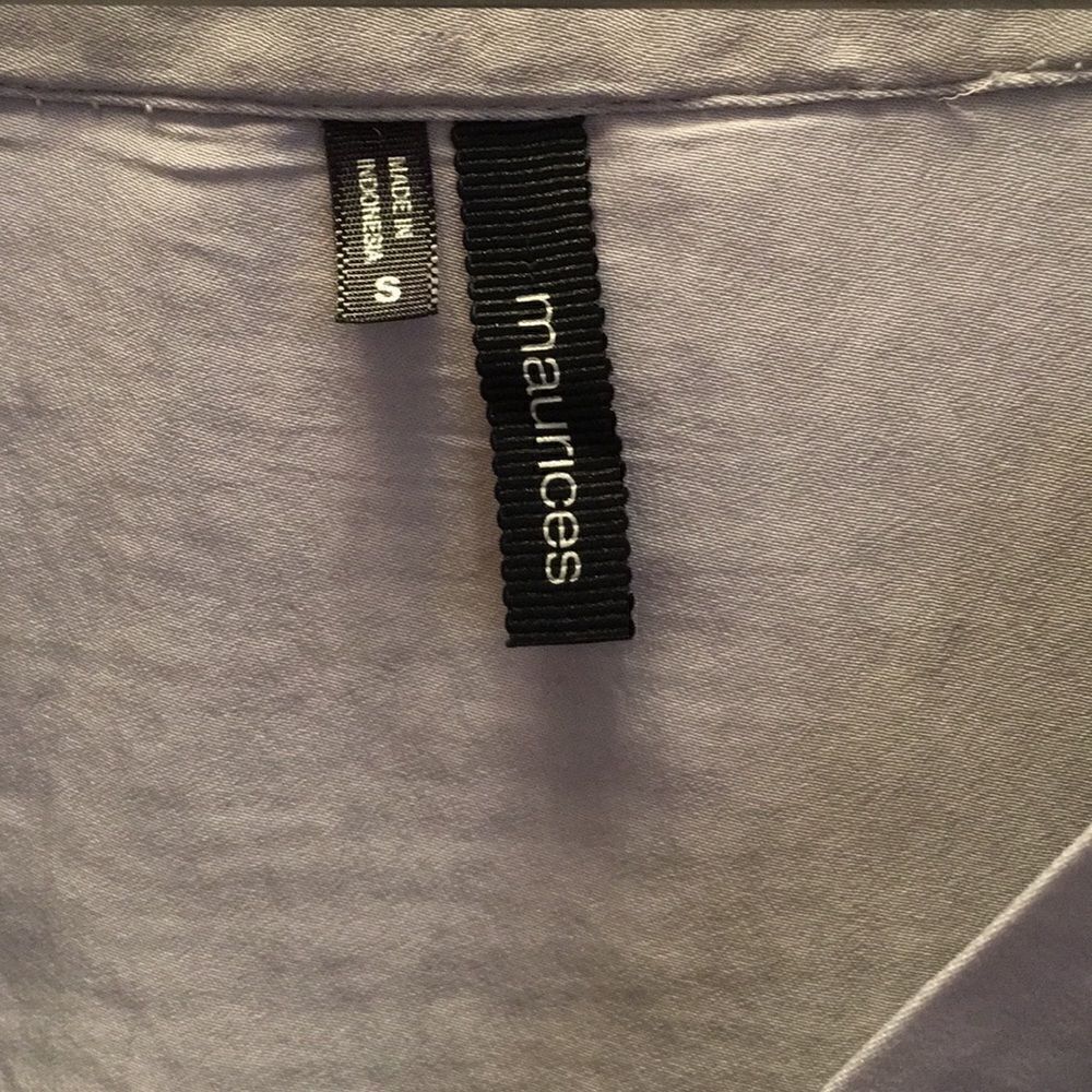 3/$20 Maurices 100% Polyester Blouse - Picture 3 of 8